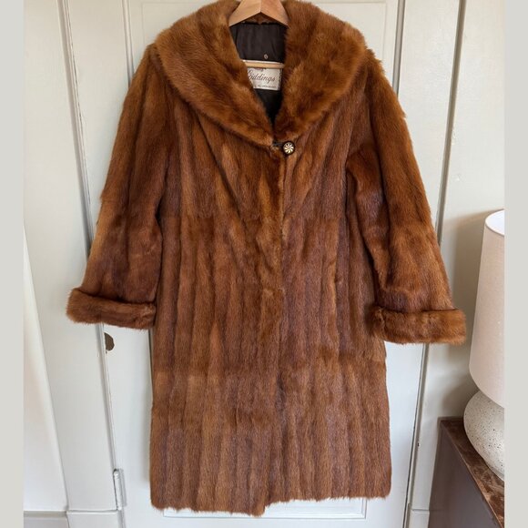 Excellent Condition Real Vintage Fur Coat - S/M - Picture 2 of 9